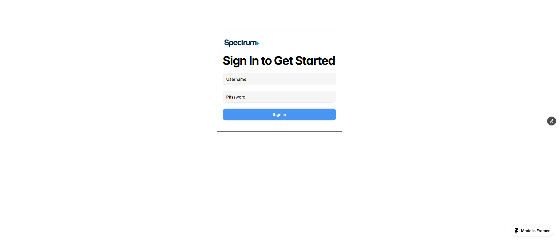 Screenshot of sharp-material-234227.framer.app
