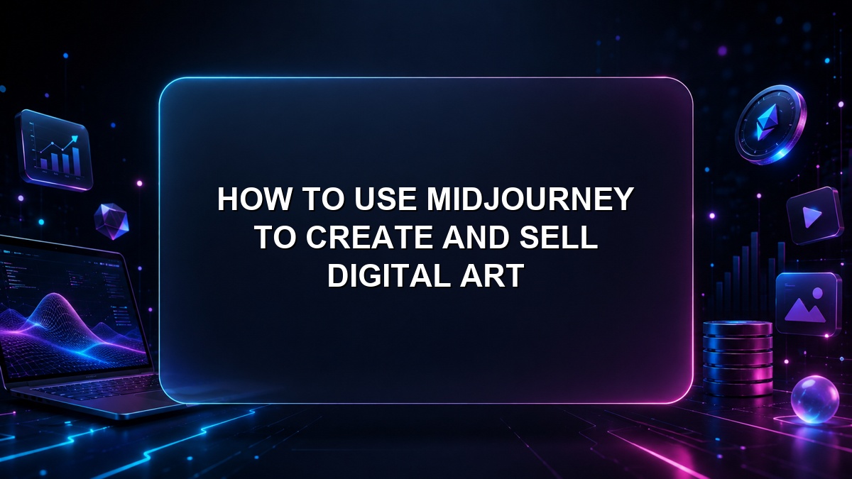 How To Use Midjourney To Create And Sell Digital Art