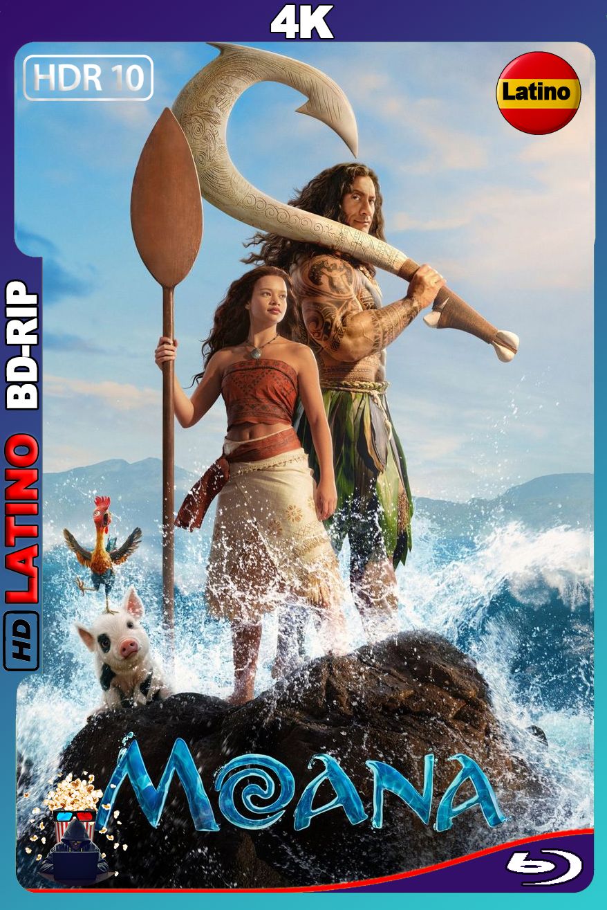 Moana (2026) [2160p] BDRip 4K DV HDR10 [Latino-Inglés]