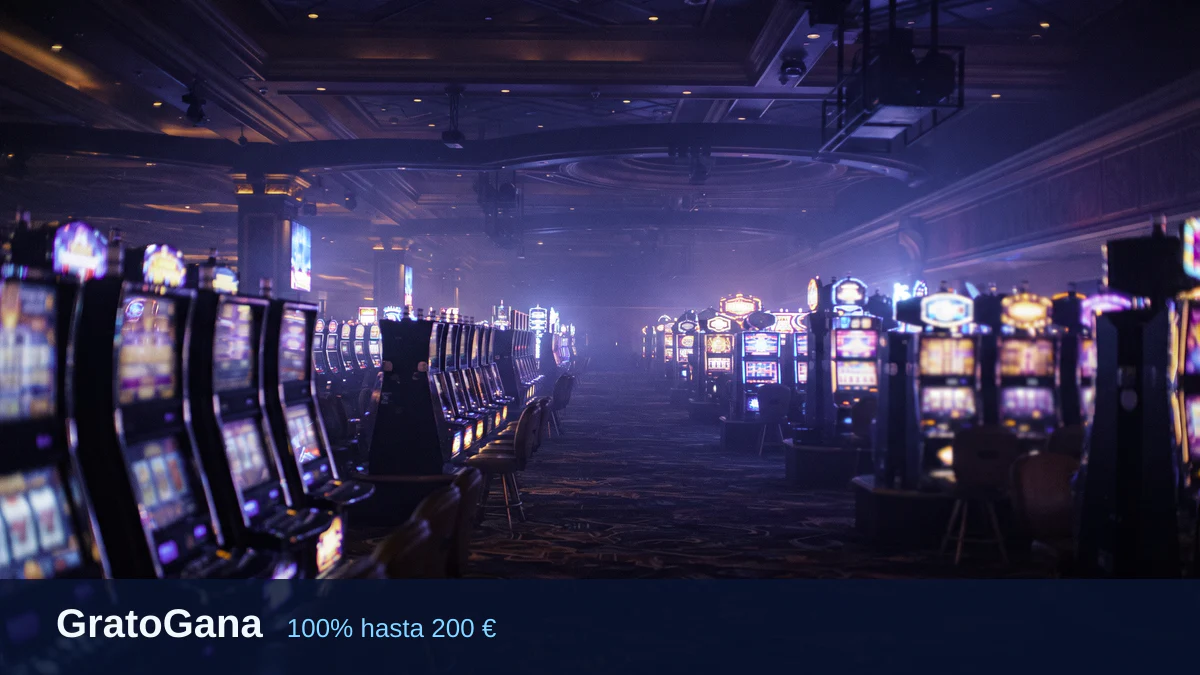 GratoGana casino — bono de bienvenida 100% hasta 200 € + 50 FS, pagos: Visa, Mastercard, PayPal, Skrill, Neteller