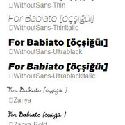 Font-List97