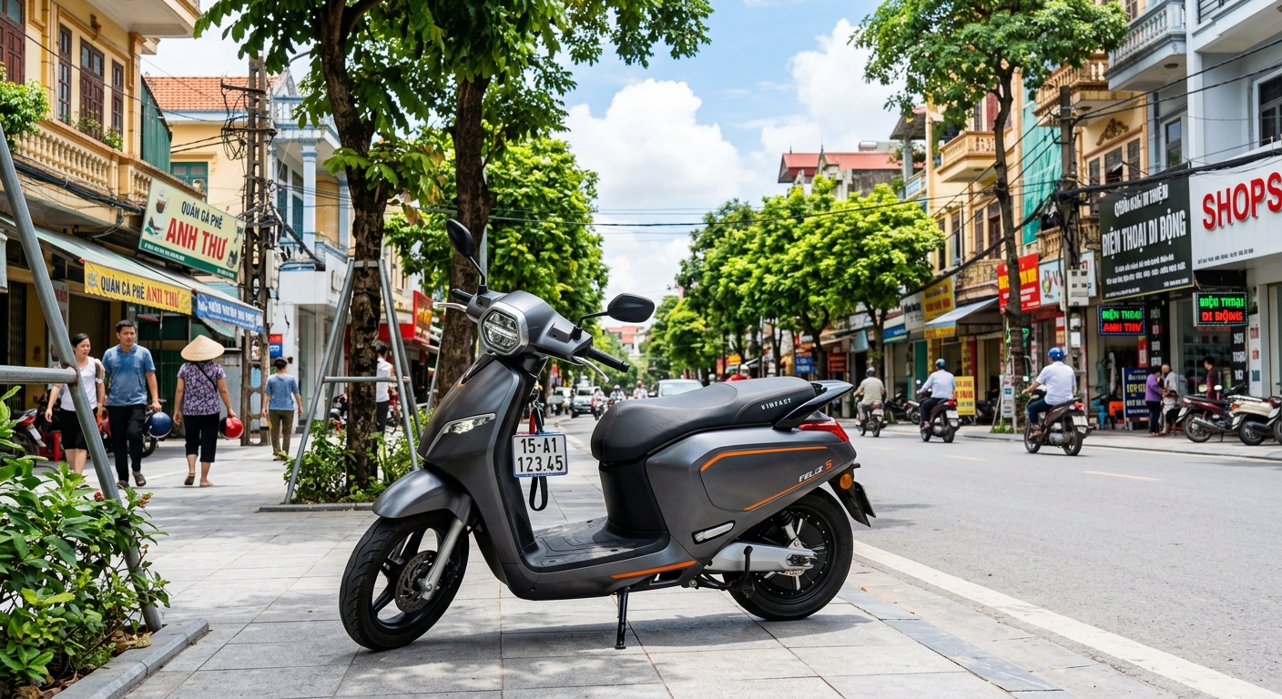 xe điện hải phòng - hình minh họa