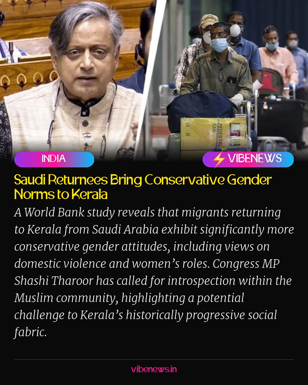 Saudi Returnees Bring Conservative Gender Norms to Kerala