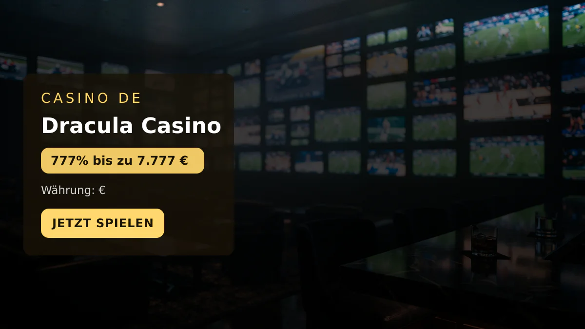 Dracula Casino — Willkommensbonus 777% bis zu 7.777 €, Zahlungen: Skrill, Neteller, Sofort, Bitcoin, Ethereum