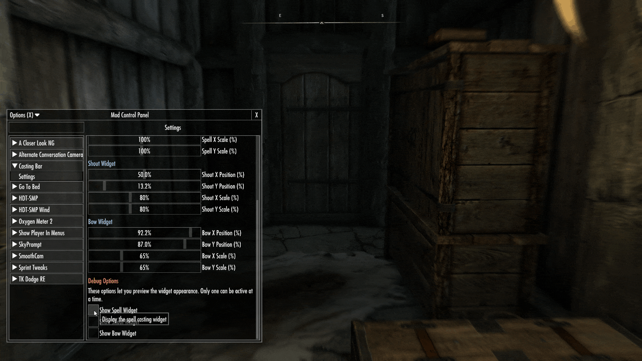 Casting Bar SKSE Menu Framework - Nexus Skyrim SE RSS Feed - Schaken-Mods