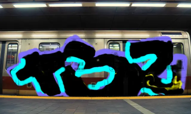 Graffiti artwork by ACE