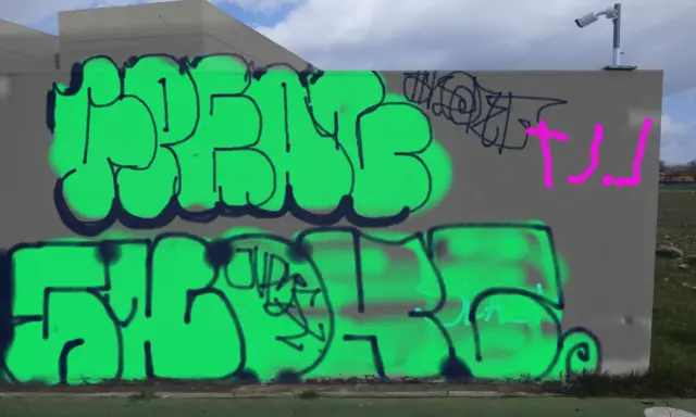Graffiti artwork by TJL