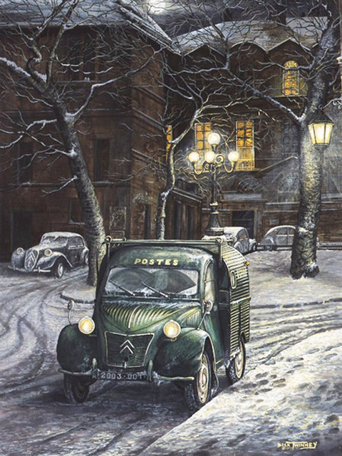 late delivery paris 1955