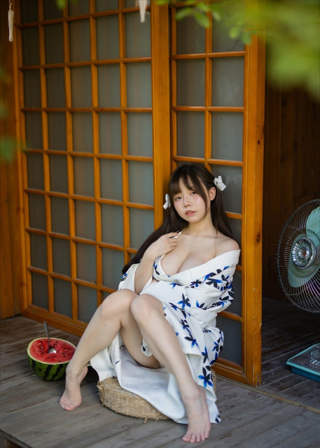 六味帝皇酱 夏日和服 044