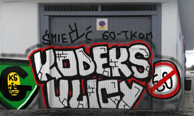 Graffiti artwork by GieKSaTauzen
