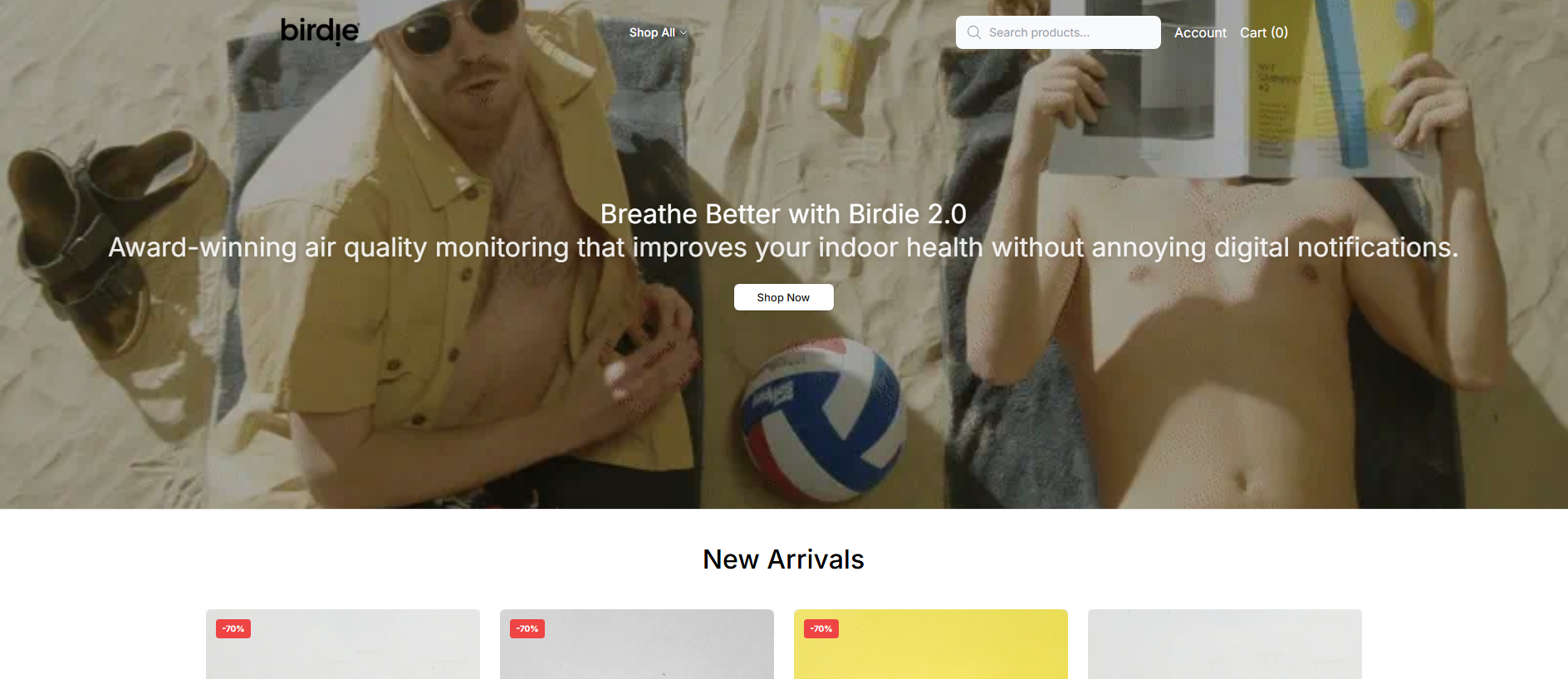 Primary capture · birdiedesign.shop