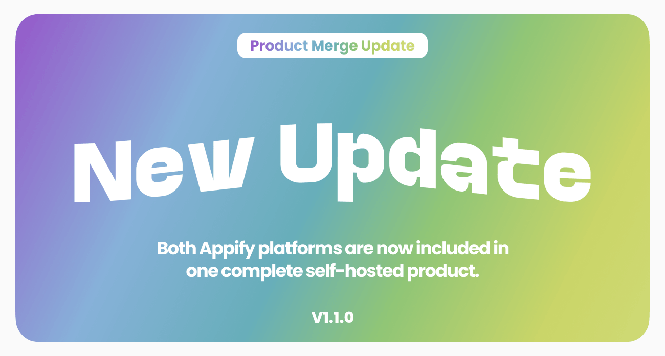 Appify – AI-Powered No-Code Mobile App Builder SaaS Platform