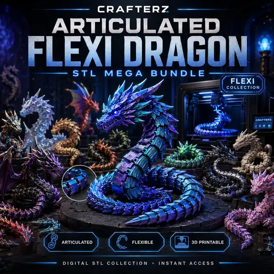 CRAFTERZ creative STL bundle
