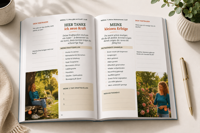 Das zweite Kapitel Journal. Cover Mockup