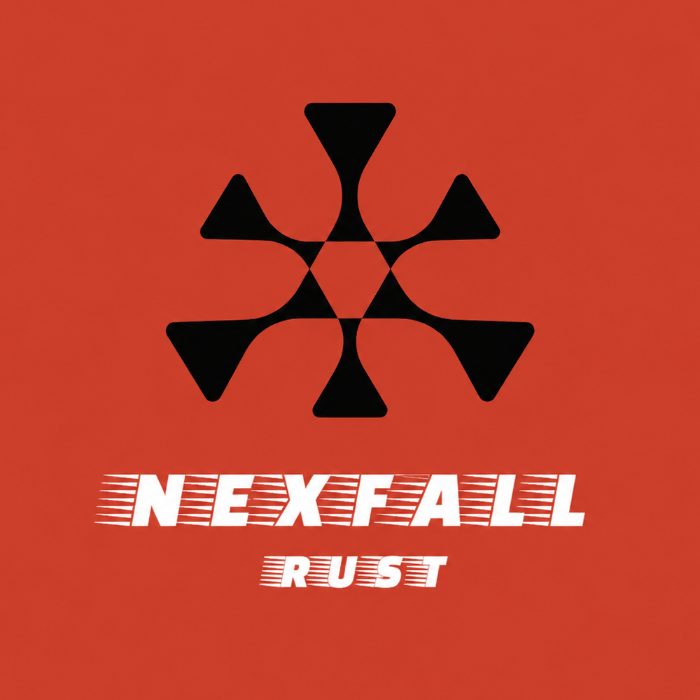 Nexfall Rust PvP | First full wipe: 2026.06.04. | Vanilla+ | 8 logo