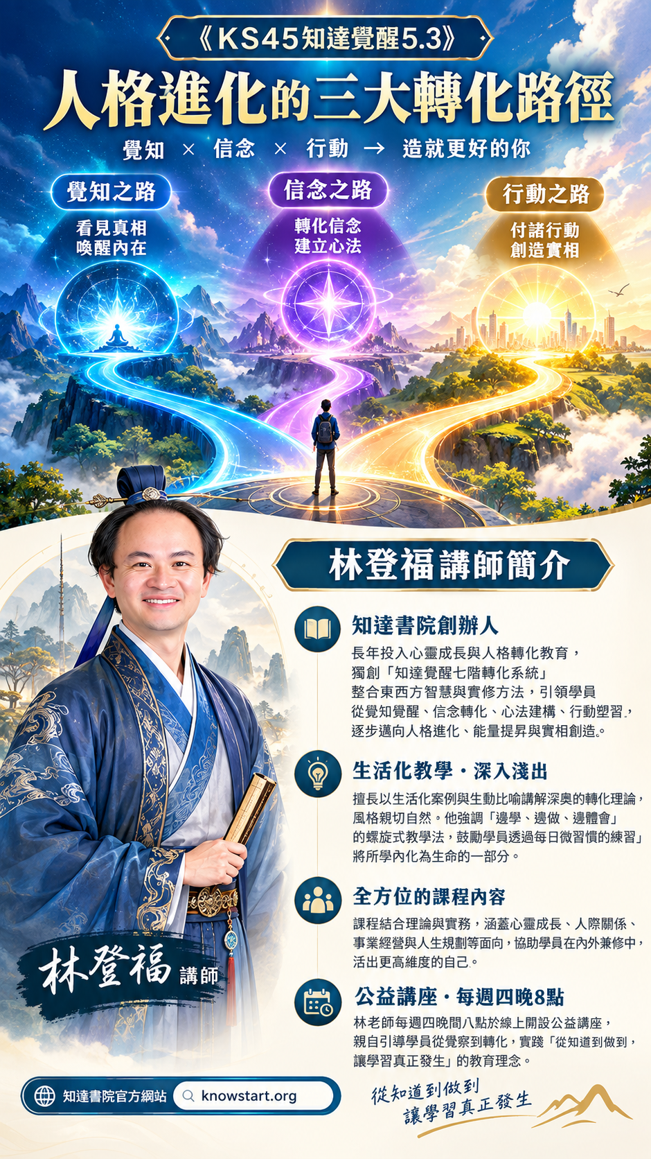 林登福老師的心靈成長之路