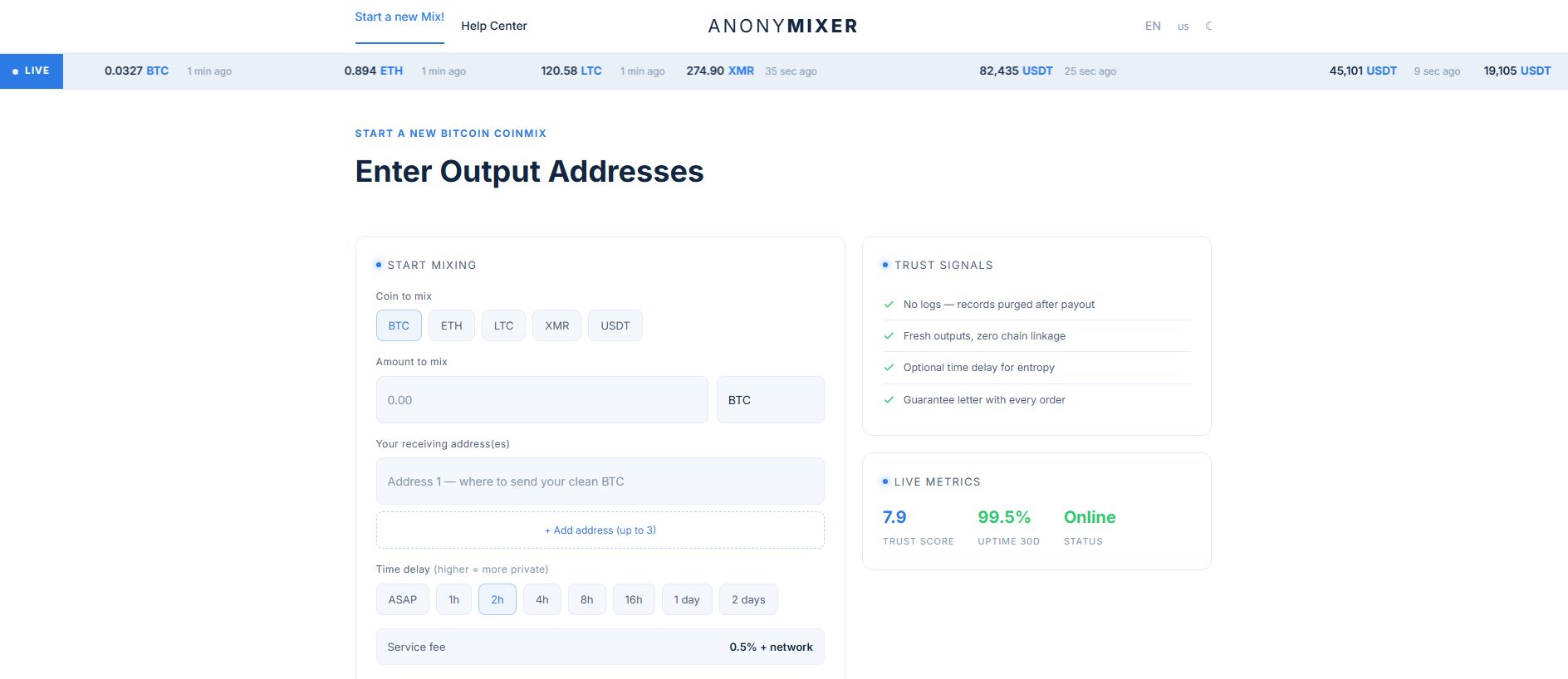 Stored capture of anonymixer.my