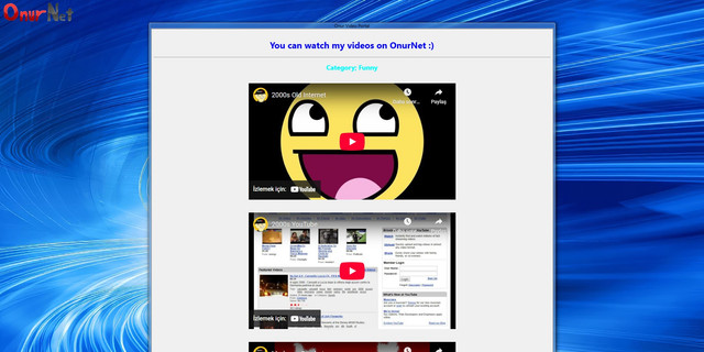 Onur Video Portal