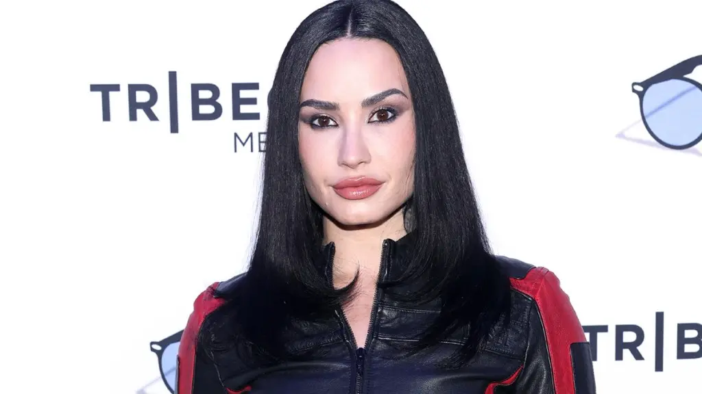 Demi Lovato Turns Heads in Sheer Mini Dress During Tour