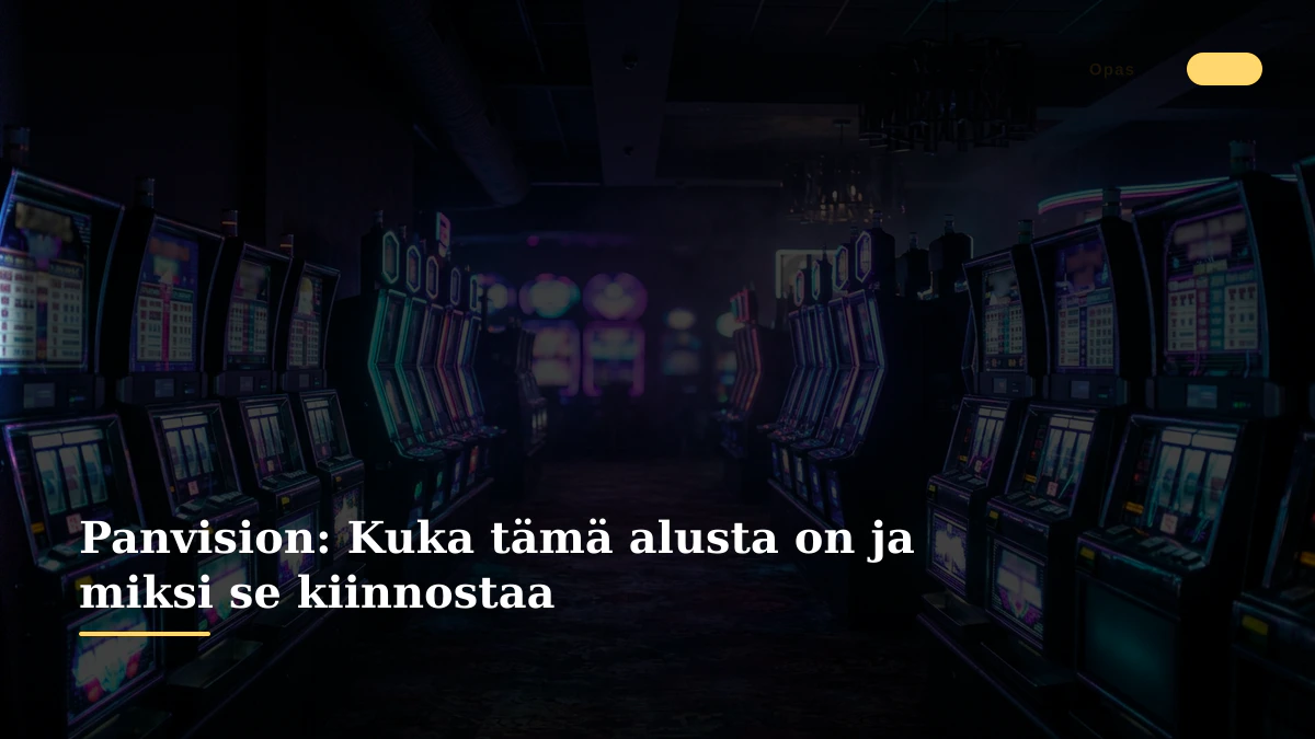 Panvision: Kuka tämä alusta on ja miksi se kiinnostaa