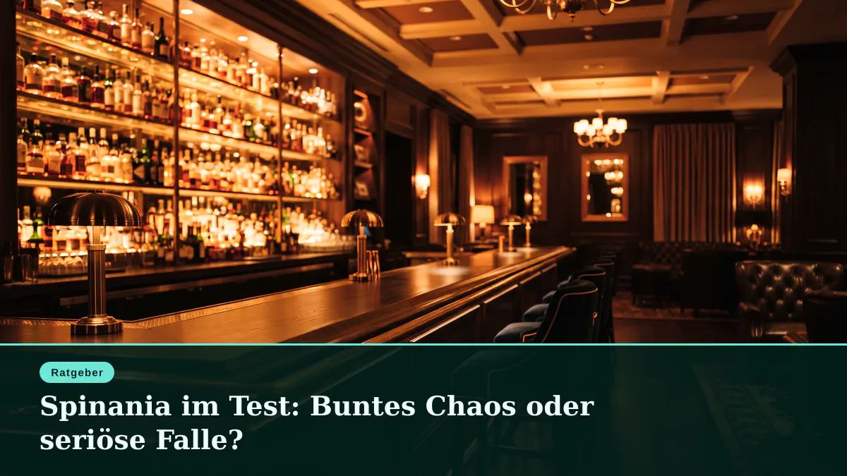 Spinania im Test: Buntes Chaos oder seriöse Falle?