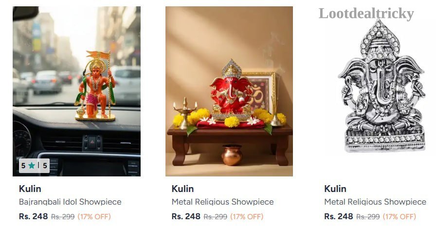 Buy Showpieces Starting Offer Image