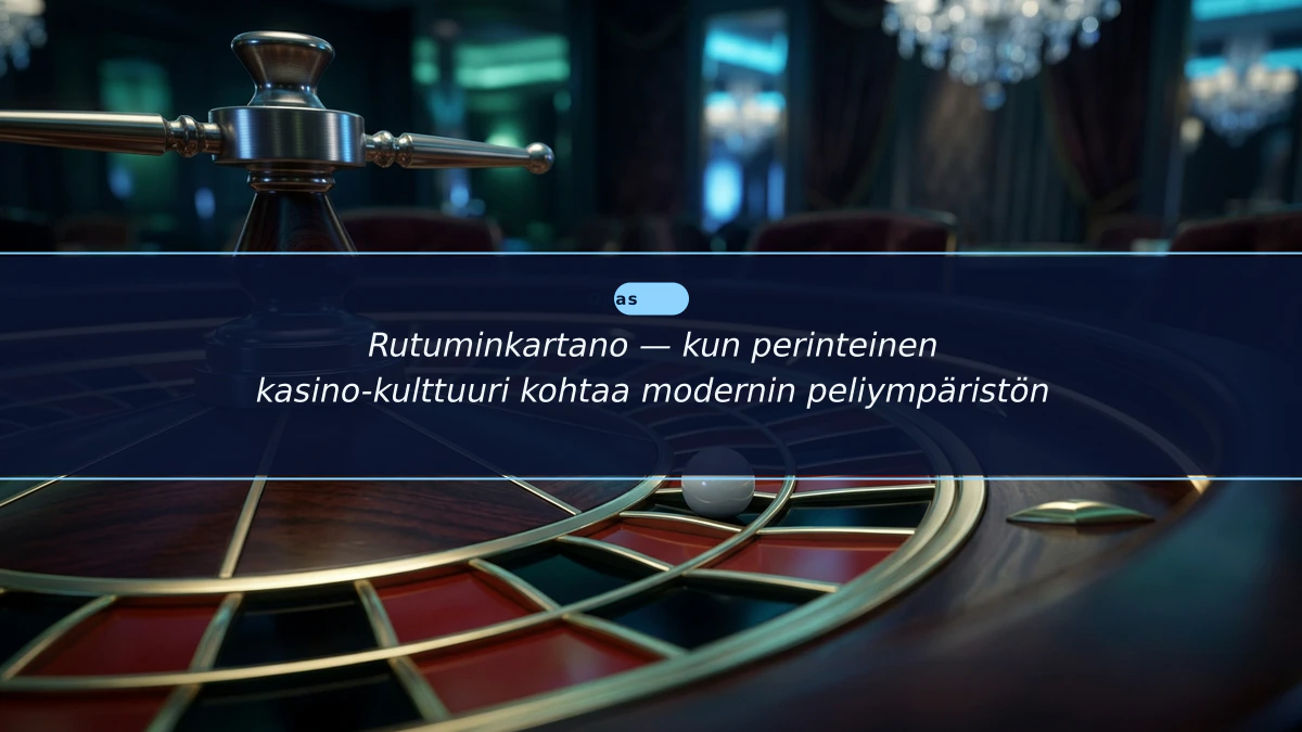 Rutuminkartano — kun perinteinen kasino-kulttuuri kohtaa modernin peliympäristön