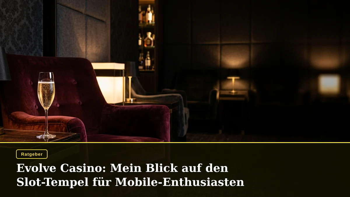 Evolve Casino: Mein Blick auf den Slot-Tempel für Mobile-Enthusiasten