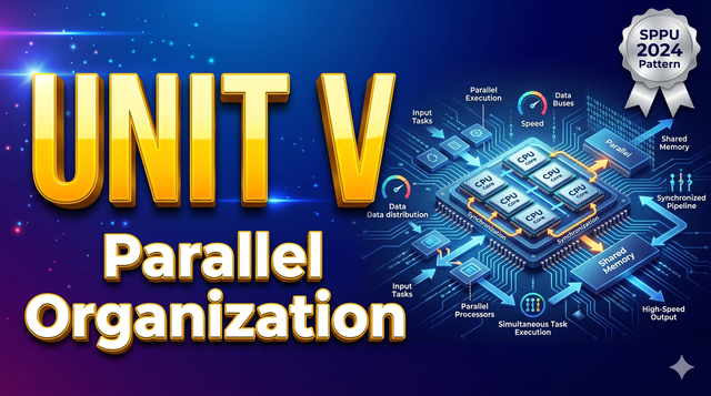 Unit V – Parallel Organization | COM SPPU 2024