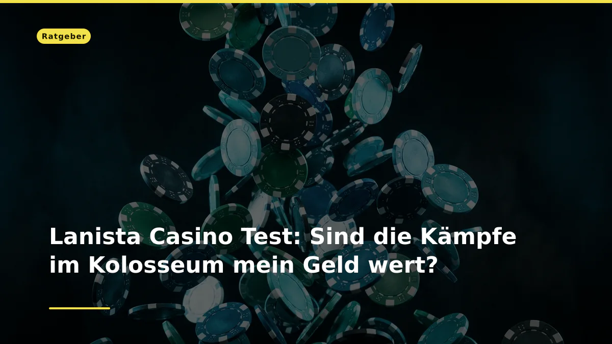 Lanista Casino Test: Sind die Kämpfe im Kolosseum mein Geld wert?