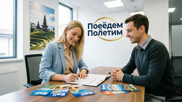 Туристический офис - консультация клиента