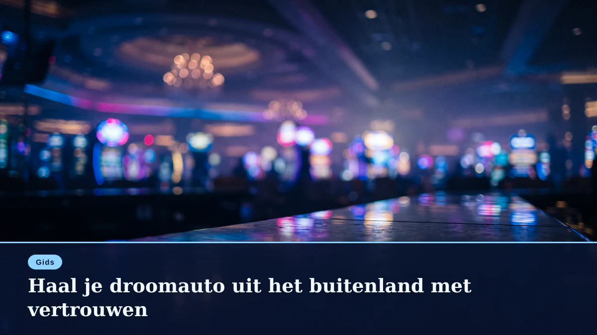 Haal je droomauto uit het buitenland met vertrouwen