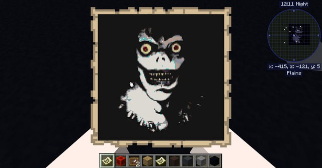 I want Death Note Map art