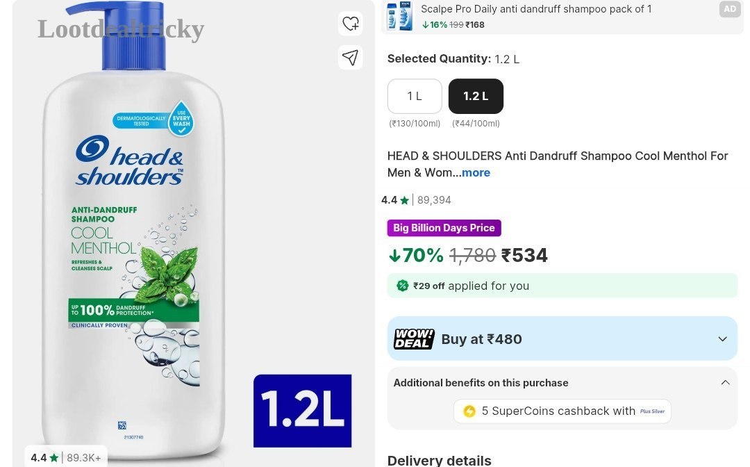 Head Shoulders 1 Offer Image