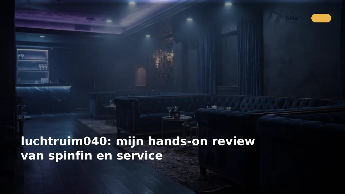 luchtruim040: mijn hands-on review van spinfin en service luchtruim040: mijn hands-on review van spinfin en service