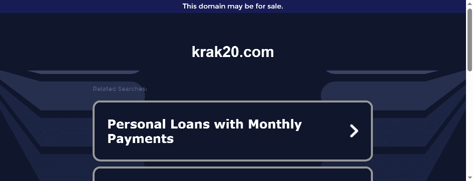 Screenshot of krak20.com