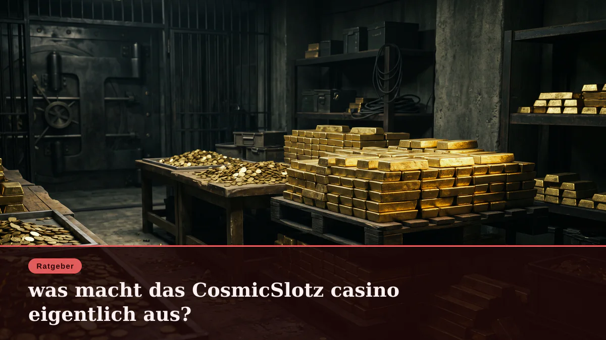 was macht das CosmicSlotz casino eigentlich aus?