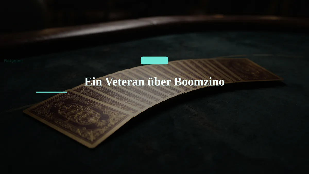 Ein Veteran über Boomzino
