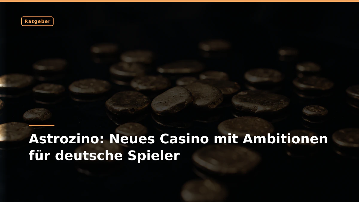 Astrozino: Neues Casino mit Ambitionen für deutsche Spieler