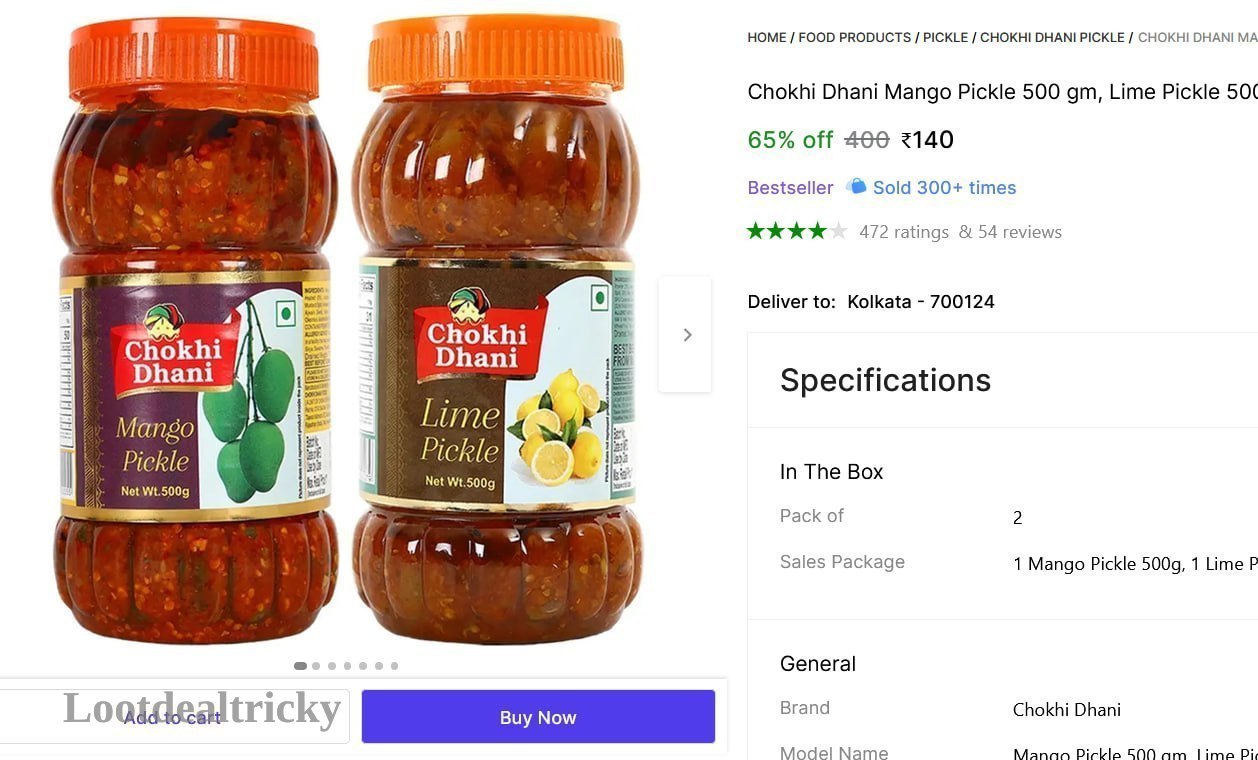 mango Pickle 500g – Just ₹140 | Best Deal mango Pickle 500g – Just ₹140 | Best Deal