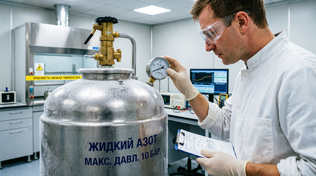 Специализированный криостат для измерений
