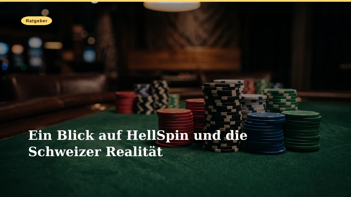 Ein Blick auf HellSpin und die Schweizer Realität