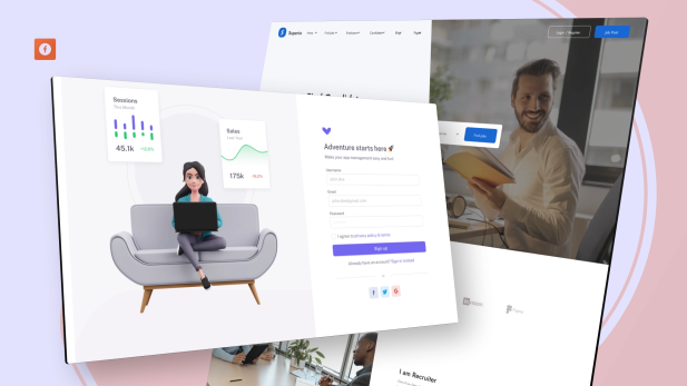 Minimal Website Presentation Minimal Website Presentation