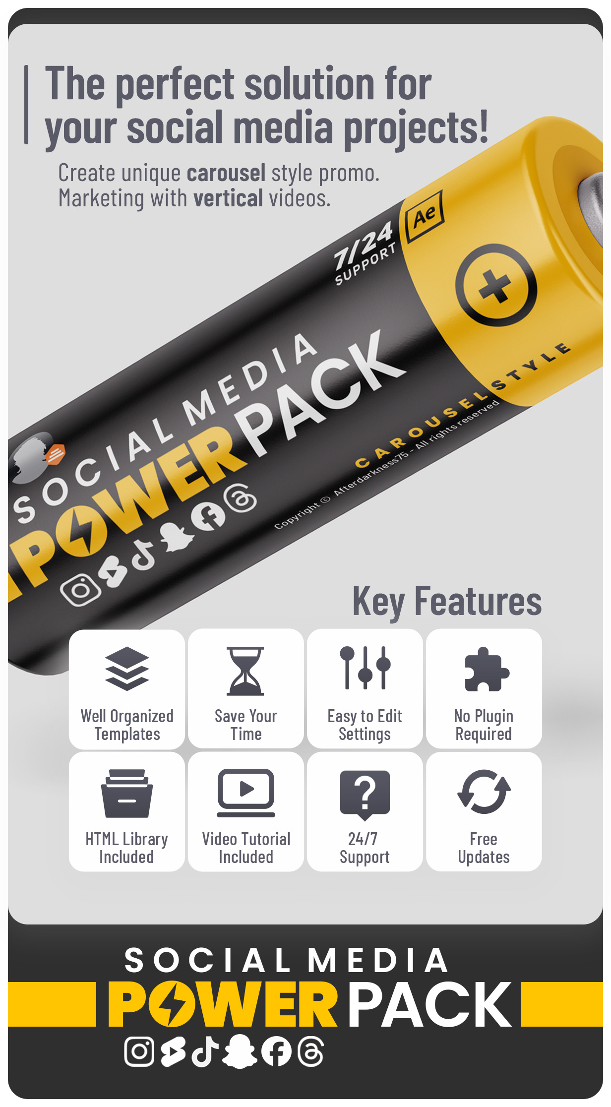 Social Media Power Pack - 1