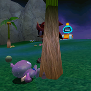 Sand-castle-in-a-tree