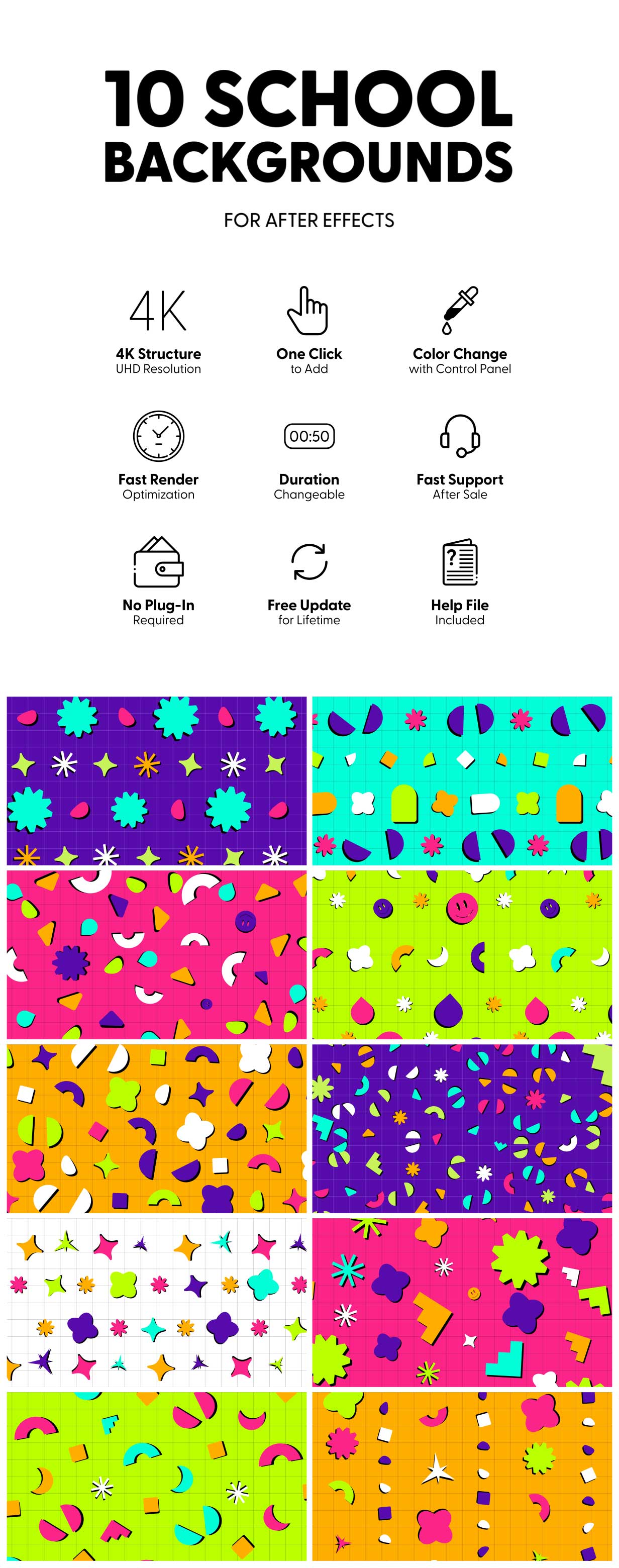 School Backgrounds - 2