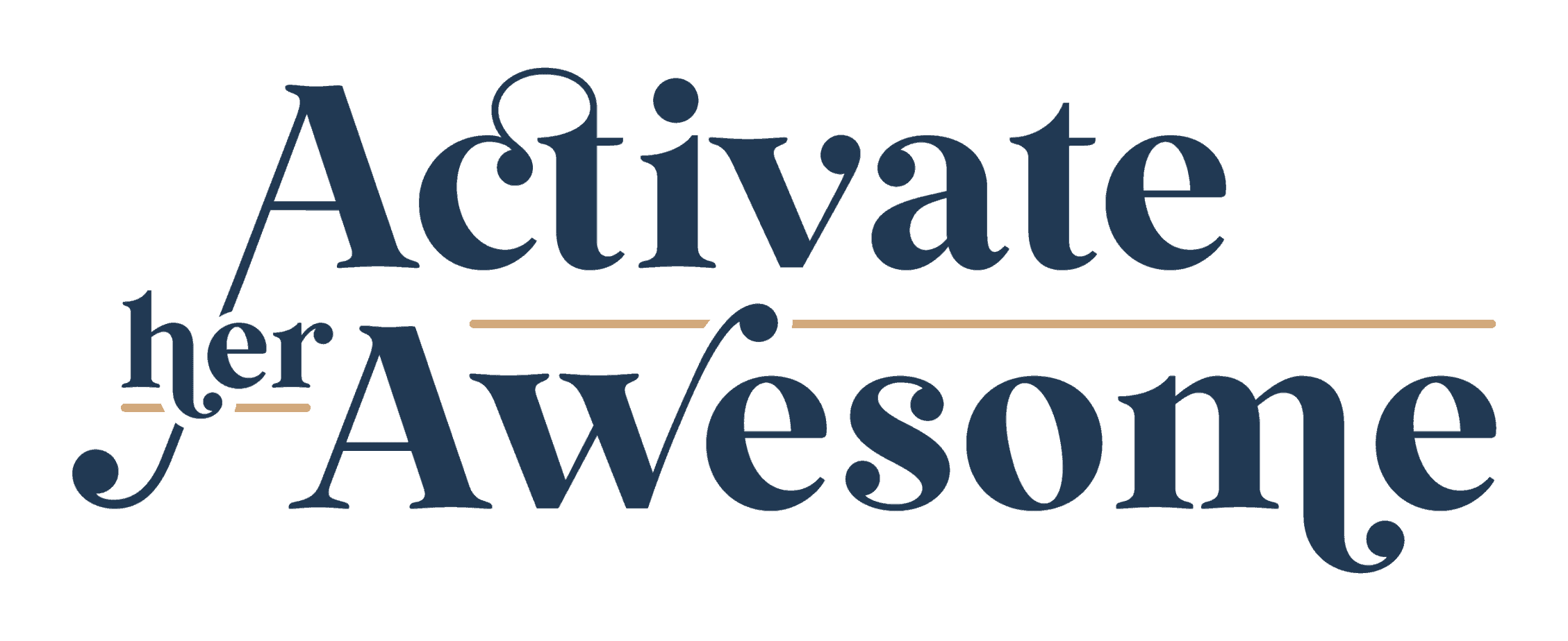 Activate Her Awesome logo