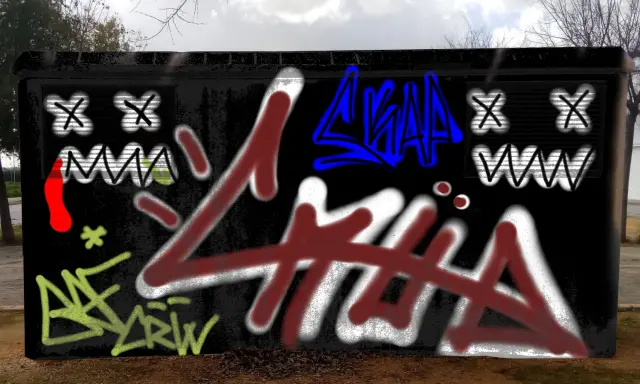 Graffiti artwork by Cmudikk