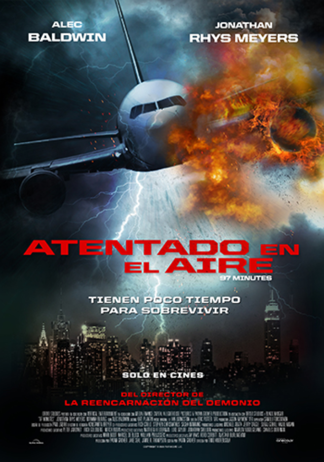 Póster de Atentado en el aire