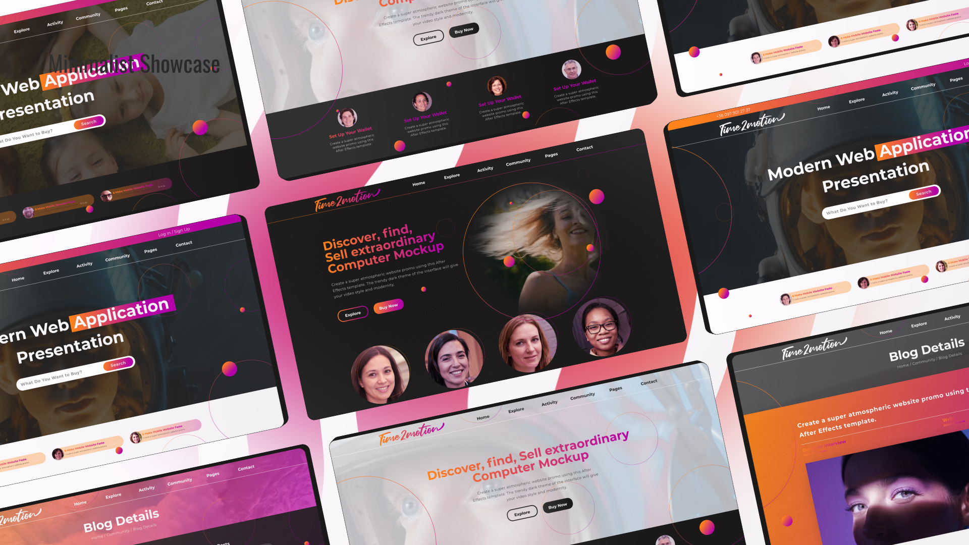 Website Screen Promo